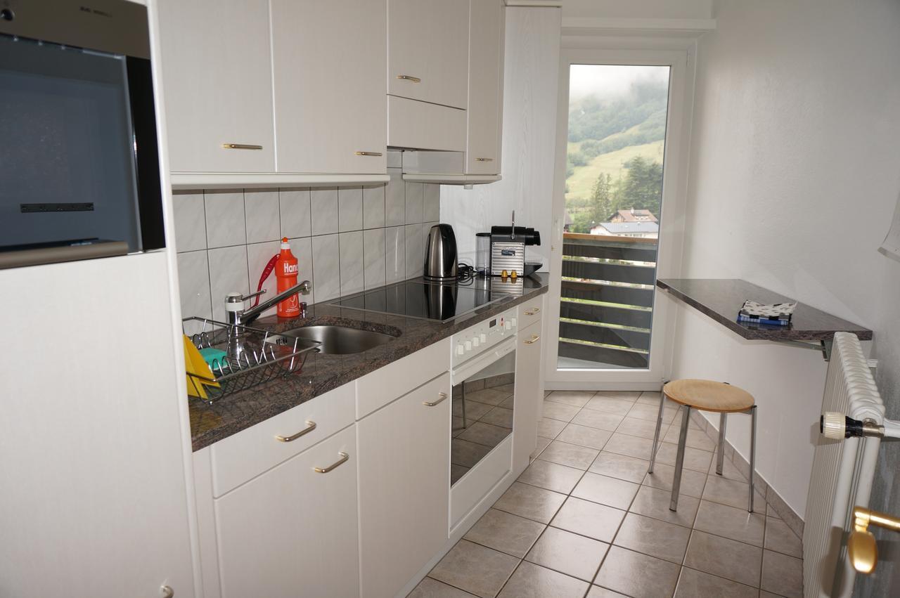 לויקרבאד Studio Willimann Haus Dala Im 4 Stock מראה חיצוני תמונה